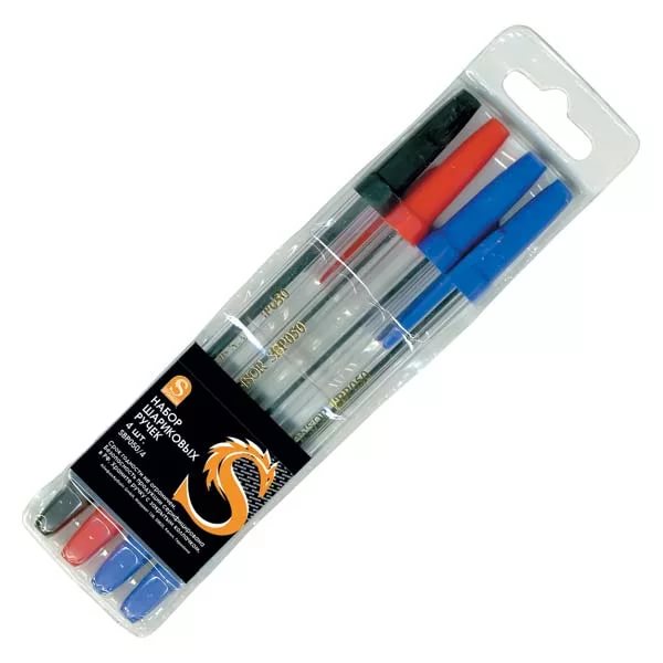 Ручка шариковая цветная sponsor